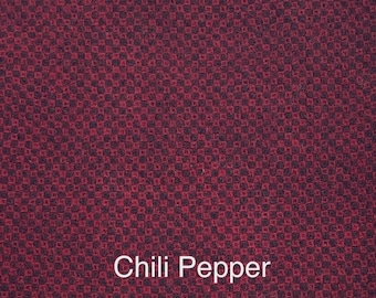 Chili Pepper Honeycomb, Hand Dyed Wool Fat Quarter for Rug Hooking, Wool Appliqué, Crafts and Sewing