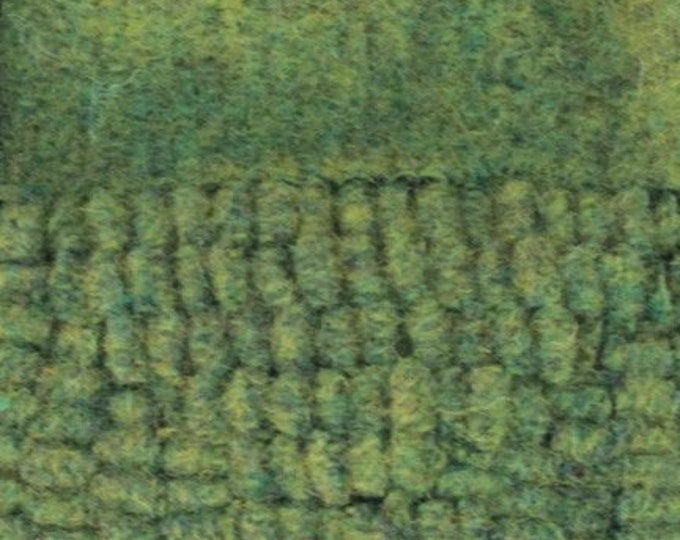 Pesto, Felted Wool Fabric for Rug Hooking, Wool Applique, Sewing and Crafts