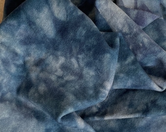 Wild Flower, Hand Dyed, Felted Wool Fabric for Rug Hooking, Wool Applique and Crafts