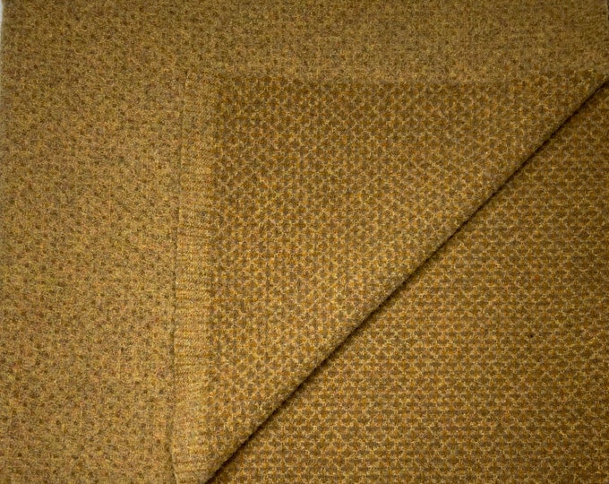 14KT Gold, Reversible Felted Wool Fabric for Rug Hooking, Wool Applique and Crafts