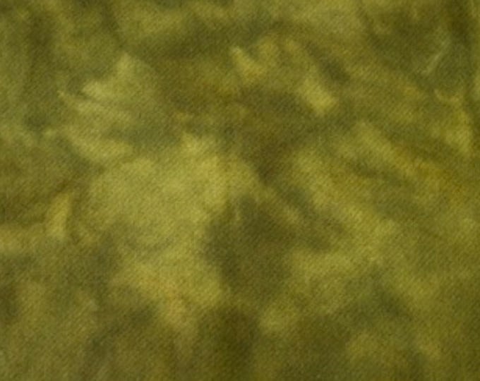 Celery, Hand Dyed Fat Quarter, Felted Wool Fabric for Rug Hooking, Wool Applique, Crafts and Sewing
