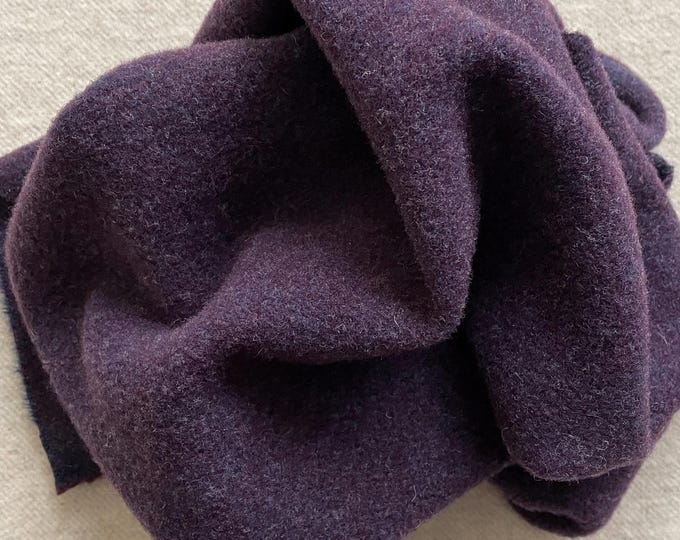 Lupine, Felted Wool Fabric for Rug Hooking, Wool Appliqué, Sewing and Crafts