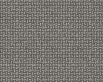 Cotton Woolies Pewter Basket Weave Flannel, 100% COTTON, MASF18509-K, for Sewing, Quilting, Wool Appliqué and Craft. Sold by the half-yard