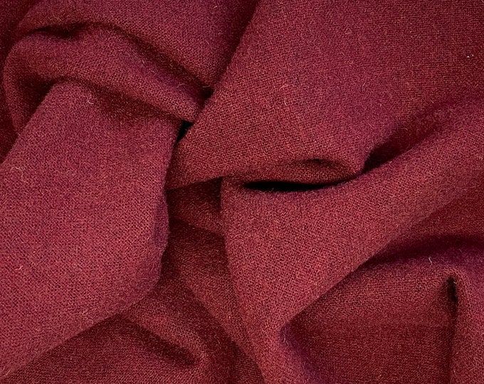 RED VELVET Hand Dyed Felted Wool Fabric for Wool Applique and Rug Hook –  Olympic Wool Works