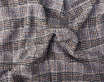 Bag End Plaid, Felted Wool Fabric for Rug Hooking, Wool Appliqué, Sewing and Crafts