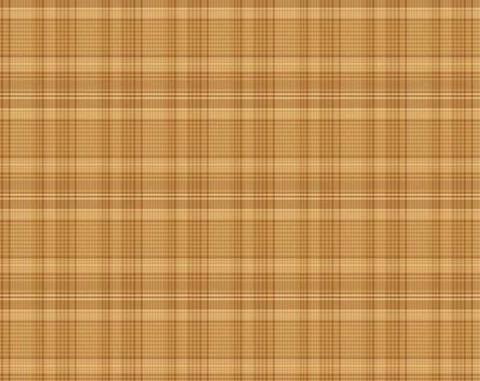Yarn Dyed Cotton Fabric, Yellow Back Porch Plaid, #3380Y-33, Sold in 1/2 yd Increments