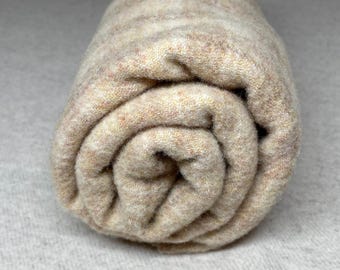 Rosie Cheeks, Felted Wool Fabric for Rug Hooking, Wool Applique and Crafts