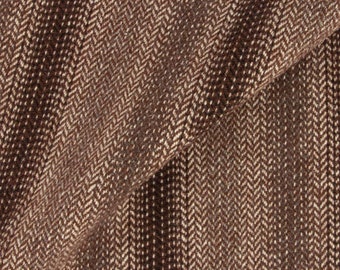 Brown, Natural and White Ombre, Felted Wool Fabric for Rug Hooking, Wool Applique and Crafts