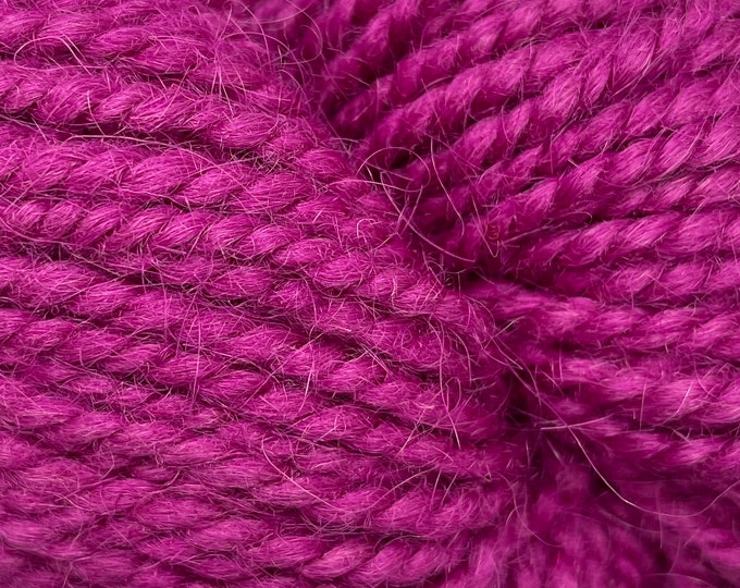 Rauma Ryegarn, Norwegian Wool Rug Yarn, #526 Magenta