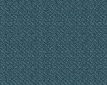 Woolies Poodle Bouclé Teal  Flannel, 100% Cotton, MASF18505-BG, for Sewing, Quilting, Wool Appliqué and Craft. Sold by the half-yard