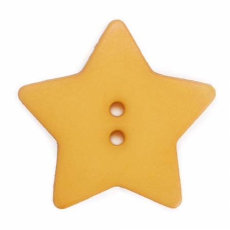 Bestonzon 100pcs 2 Holes Wooden Stars Buttons Five-pointed Star Shaped Buttons for Clothing Sewing Crafting Scrapbook Craft