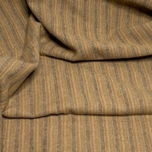 Nancy Drew Stripe, Felted Wool Fabric for Rug Hooking, Wool Applique and Crafts