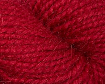 Rauma Ryegarn, Norwegian Wool Rug Yarn, #544, Red