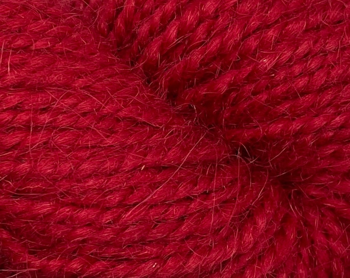 Rauma Ryegarn, Norwegian Wool Rug Yarn, #544, Red