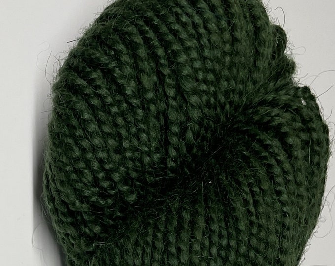 Rauma Ryegarn, Norwegian Wool Rug Yarn, #587 Green