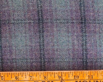 Larkspur, Felted Wool Fabric for Rug Hooking, Wool Appliqué, Sewing and Crafting