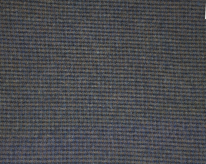 Moody Blue, Felted Wool Fabric for Rug Hooking, Wool Applique and Crafts