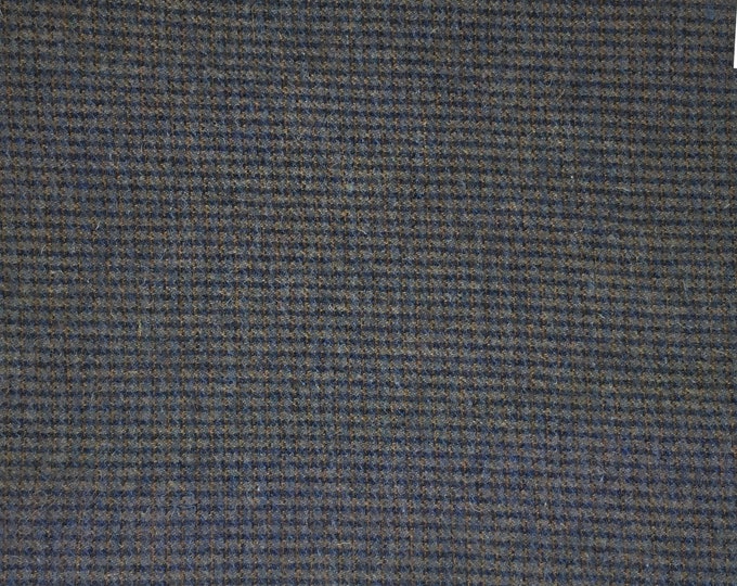 Moody Blue, Felted Wool Fabric for Rug Hooking, Wool Applique and Crafts