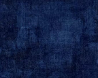 Dark Royal Dry Brush, 89205-449 by Wilmington Prints, 100% Cotton, Sold by the 1/2 Yard
