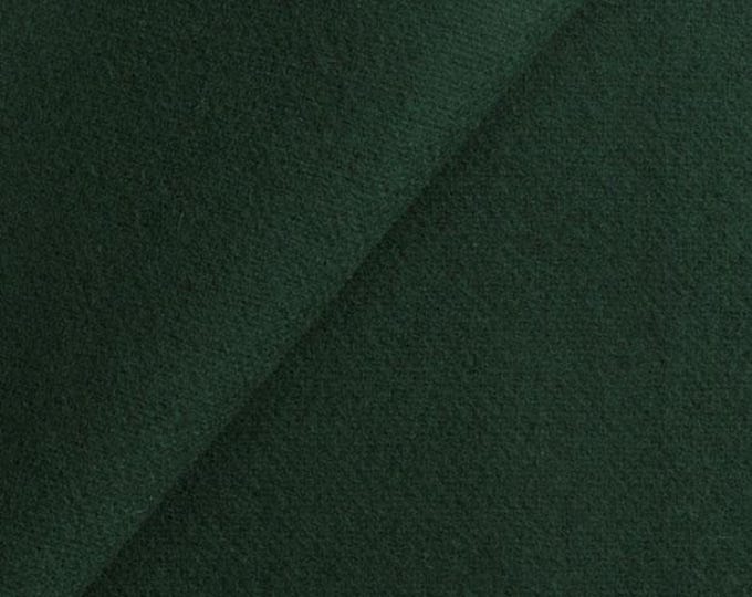 Deep Pine Green Solid, Felted Wool Fabric for Rug Hooking, Wool Appliqué, Sewing and Crafts