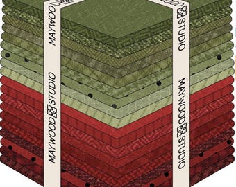 Holiday Warmth Woolies Fat Quarter Tower, COTTON, for Sewing, and Craft Projects