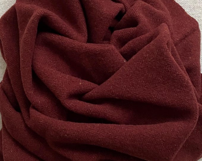 Red Rooster, Felted Wool Fabric for Rug Hooking, Wool Appliqué, Sewing and Crafts