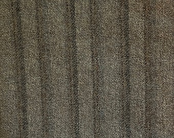 London Fog Stripe, Felted Wool Fabric for Rug Hooking, Wool Applique and Crafts