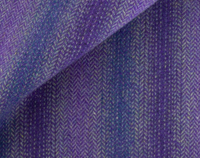 Shades of Purple Ombre, Felted Wool Fabric for Rug Hooking, Wool Applique and Crafts