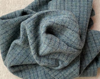 Aegean Sea, Felted Wool Fabric for Rug Hooking, Wool Appliqué, Sewing and Crafts