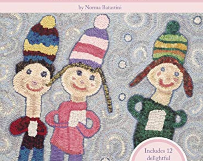 Hooked Rug Designs for Baby & Beyond, by Norma Batastini, New Book