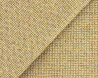 Gold and White Tweed, Felted Wool Fabric for Rug Hooking, Wool Appliqué, Sewing and Crafts