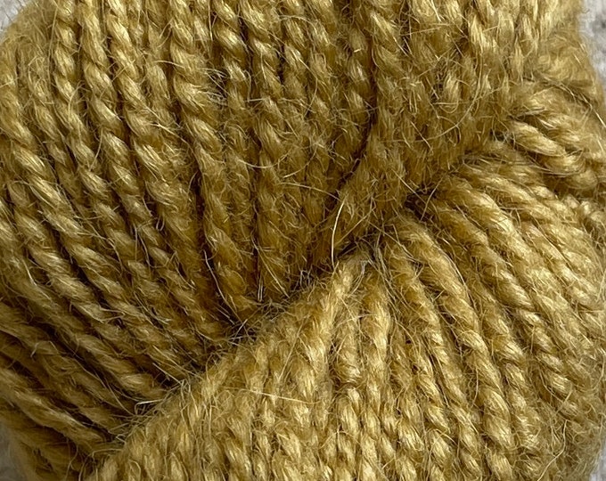 Rauma Ryegarn, Norwegian Wool Rug Yarn, #550 Mustard