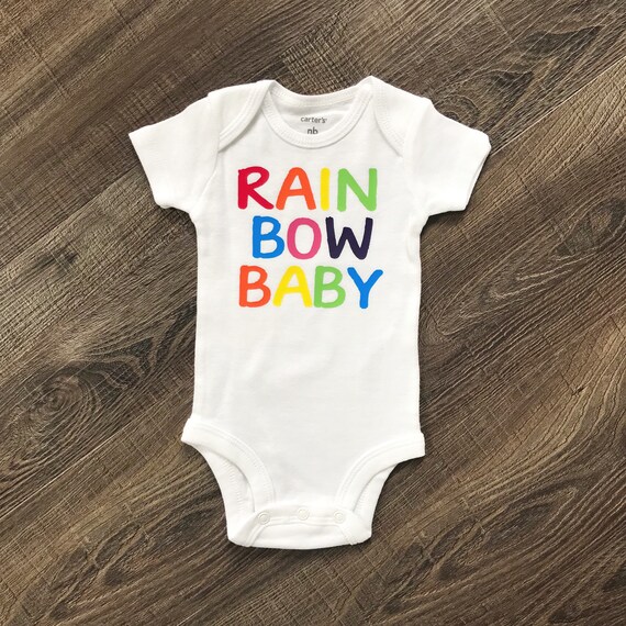 Rainbow Baby Rainbow Baby Onesie Rainbow Baby Bodysuit Etsy