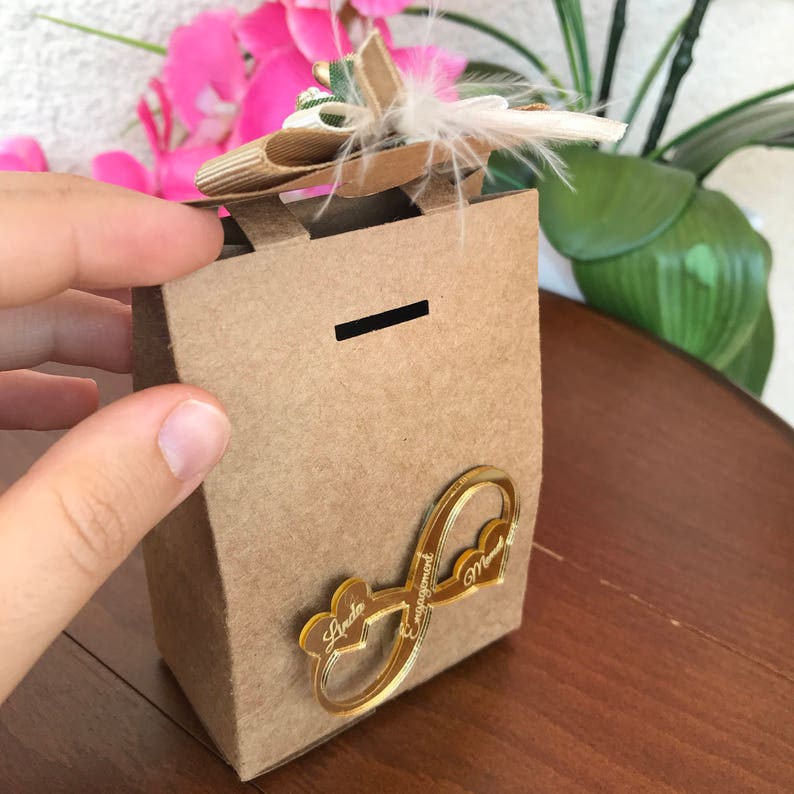 infinity favor Personalized gift favors for wedding cardboard favor gift favor 40 pcs.weddings favors box chocolate favor gold favor