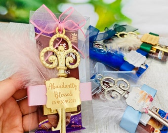 baby shower favors, personalized baby reveal party favor, welcomebaby party favor, bulk skeleton key favor, key favours, gender reveal party