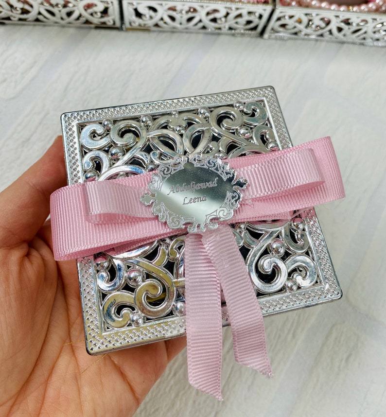 Custom Favors Box Bridal Shower Favors Chocolate Box Etsy
