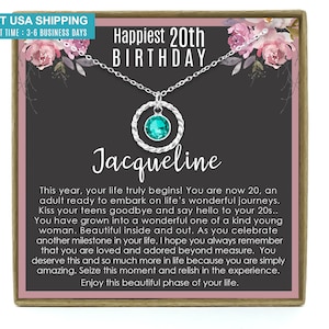 20th birthday gift for her jewelry, 20 Birthday Gift ideas for daughter birthday, gift for 20th birthday girl, twentieth birthday
