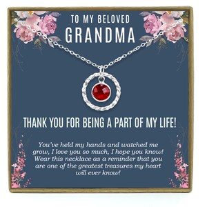 Grandma Gift, Gift For Grandma from grandchildren, Grandmother Necklace, Grandma, Gift for Nana, Grandma Necklace, New Grandma