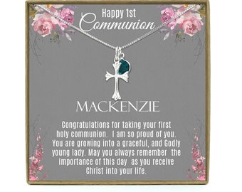 1st Communion Gifts Girl, First Communion Necklace Gift Girl , First Holy Communion Gift Girl, 1st Communion, Girl First Communion