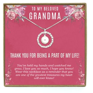 Grandma Gift, Gift For Grandma from grandchildren, Grandmother Necklace, Grandma, Gift for Nana, Grandma Necklace, New Grandma