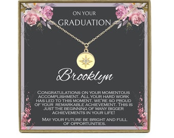 Graduation Gift Necklace, Graduation Gift for Her, College Graduation Gift for Her, High School Graduation, Senior Graduation