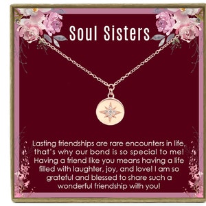 Birthday Gift for Best Friend, Soul Sister Gift, Gift for Best Friend Gift, Gift for Soul Sister, Bestie Gift, Unbiological Sister