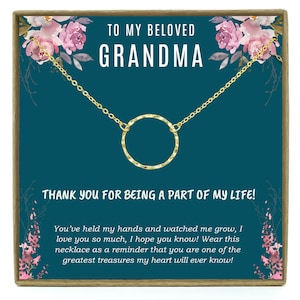 Gift For Grandma from Grandchildren, Grandma Gift, Grandmother Necklace, Grandma Necklace, New Grandma, Gift for Nana, Nana Gift, Abuela