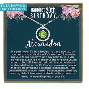 20th birthday gift for her jewelry, 20 Birthday Gift ideas for daughter birthday, gift for 20th birthday girl, twentieth birthday