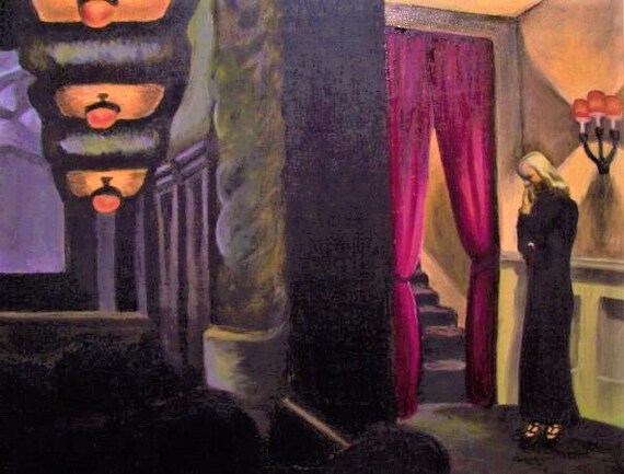 Blank Card New York Movie Edward Hopper Reproduction