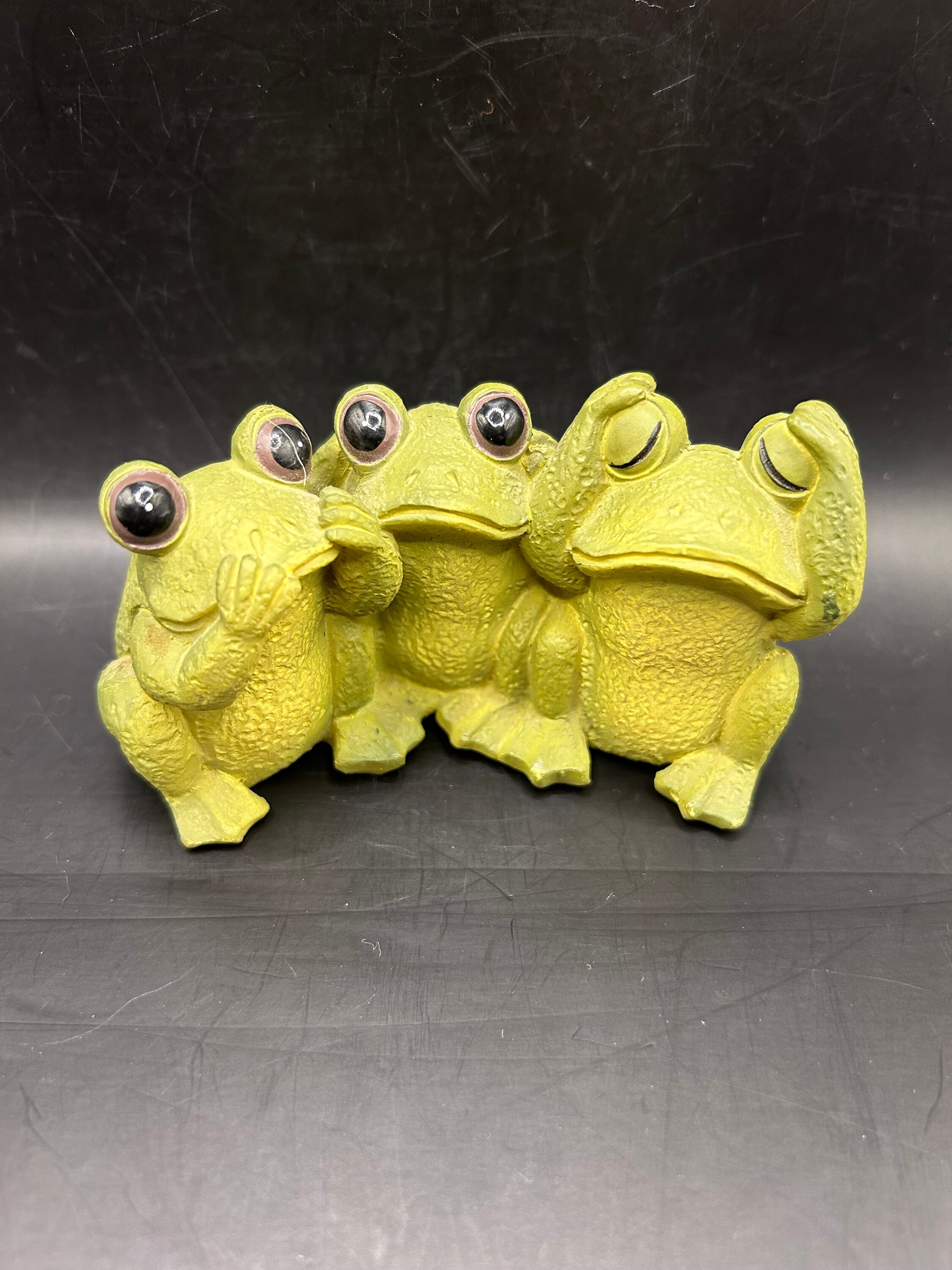 Vintage See Hear Speak No Evil Frogs - Etsy