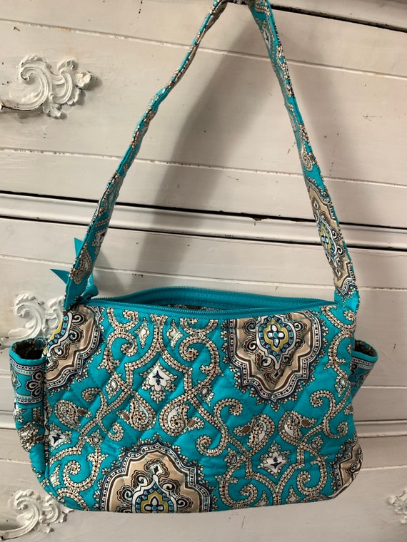 Vera Bradley Maggie-Totally Turquoise Retired Pri… - image 2