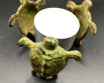 TORTOISE TEA LIGHT HOLDER main image 0