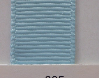 1"/ 26mm Grosgrain Ribbon in Light Blue #305 x 2 meters