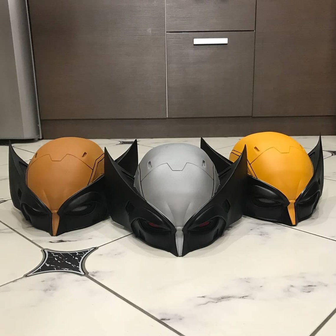 Wolverine mask / helmet version from the film Etsy